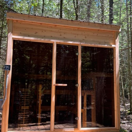 A guest favourite - enjoy a restorative sauna session in our handmade custom cedar sauna, part of The Cavyn’s private wellness retreat area. After 15 mins in the cedar sauna, you can head over to the cold plunge