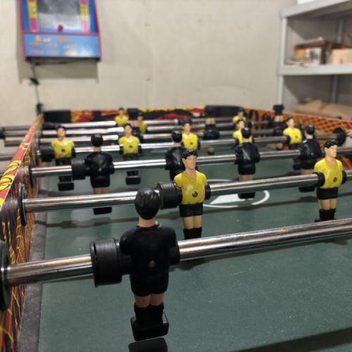 Add excitement to your vacation with this foosball table — perfect for family game nights and friendly competition.