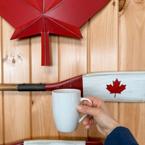 Sip your coffee surrounded by cozy Canadian charm—perfect for authentic cottage getaways, peaceful retreats, and lakeside vacations.