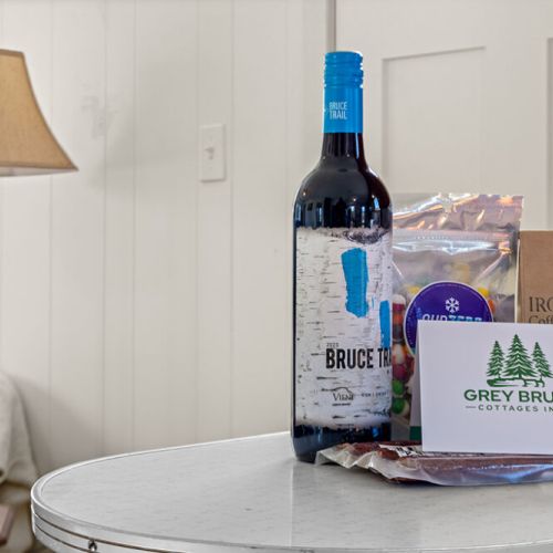 A little Bruce Peninsula welcome to help you settle in and start your stay at Smith Homestead.
