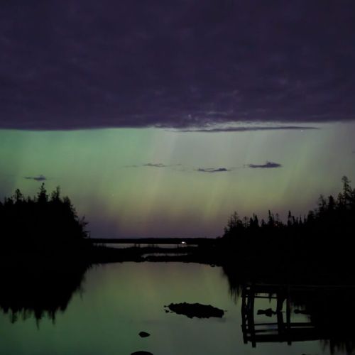 Unforgettable skies reflected in calm waters — this is stargazing, redefined.