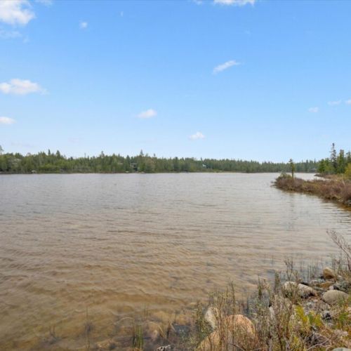 Take in calming views across the lake and enjoy the beauty of Ontario cottage country right from the shoreline.