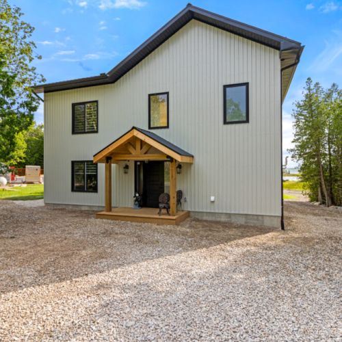 Welcome to Fathom Hideaway, your modern waterfront retreat on the shores of Hay Bay.