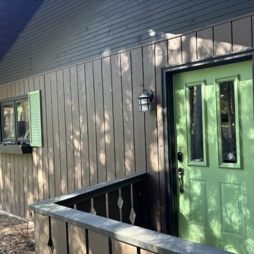 Guests have 24/7 access through the back door.