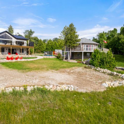 Fathom Hideaway sits in a quiet waterfront setting with plenty of space to relax and explore.