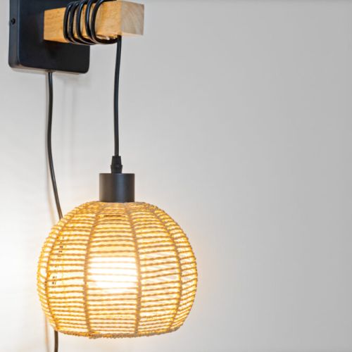 Warm, cozy lighting creates the perfect cottage atmosphere.
