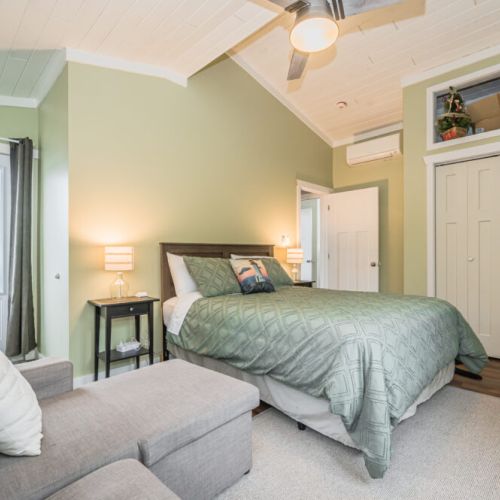 Bedroom 2: Spacious bedroom retreat with soft tones and plenty of room to relax.