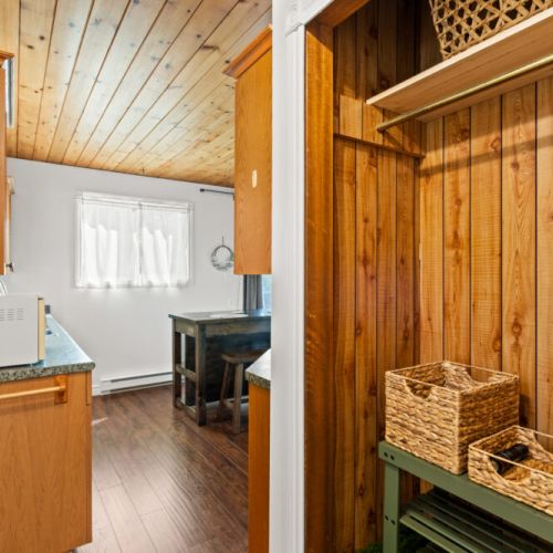 Storage baskets are provided for your convenience during your stay.