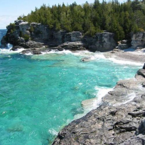 Discover breathtaking turquoise waters and rugged shoreline just a short drive away — the ultimate highlight of your cottage getaway.