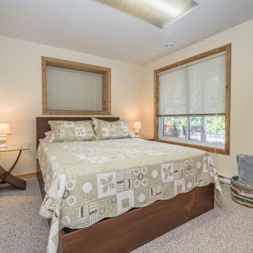 Lower level bedroom.
