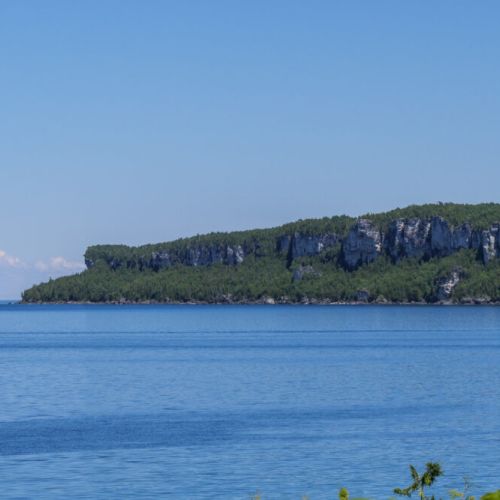 Enjoy breathtaking views of the iconic limestone cliffs that make the Bruce Peninsula world famous.