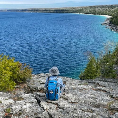 Book a private hike on the Bruce Trail with our certified Ontario Hike Leader.