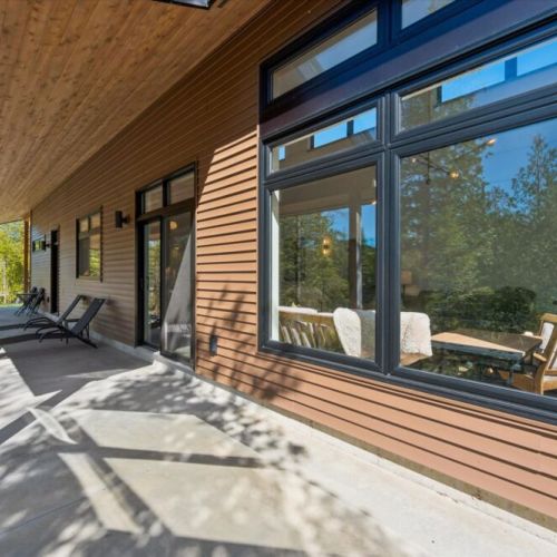 Enjoy quiet mornings and peaceful evenings on the spacious covered porch.
