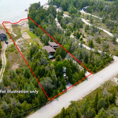 The large property is accessible via Highway 6.