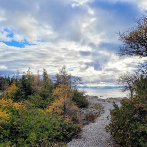 Hike the beautiful Bruce Trail, just a short drive away.