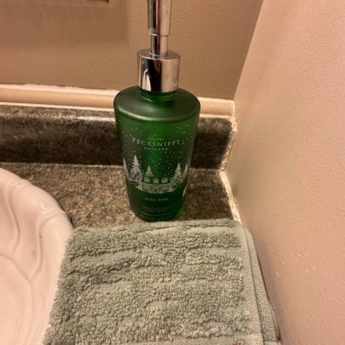 Thoughtful details like luxury soap and monogrammed towels at Casa Giulia add a personal, spa-like feel to your vacation stay.