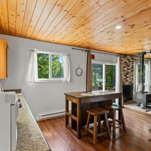 The open-concept main living area makes it easy to gather and unwind together.