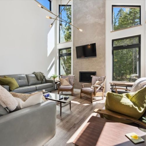 Spacious open-concept living area perfect for family time and cottage weekends.
