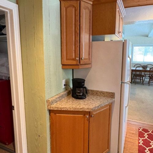 Coffee station ready for your morning routine before heading out for the day.