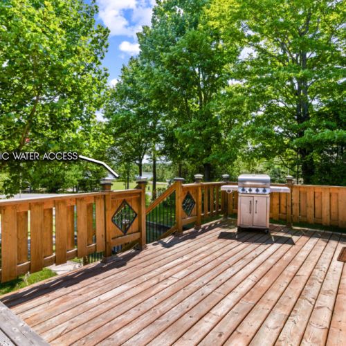Spend your days exploring the lake just steps from your front door.
