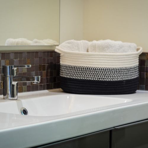 Fresh towels and thoughtful touches help make your stay feel comfortable and effortless.