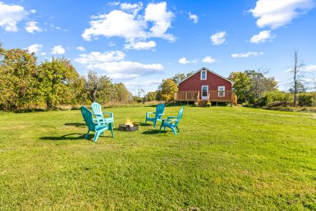 A peaceful country escape with plenty of green space to gather around the fire and enjoy the fresh Bruce Peninsula air.
