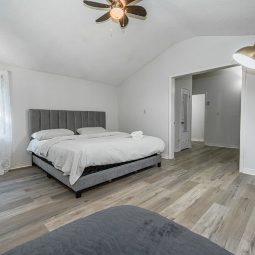 The primary suite.