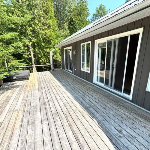 Soak, sip, and take in the view—this spacious deck and private hot tub are made for unwinding in nature.
