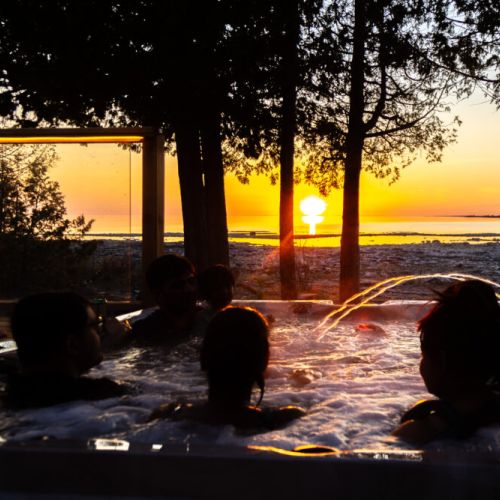 This is the perfect spot to relax and unwind with your family and friends in the evening, with a view of breathtaking sunsets.