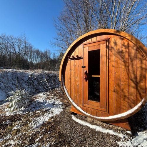 Enjoy a relaxing detoxing sauna after a long day of hiking.