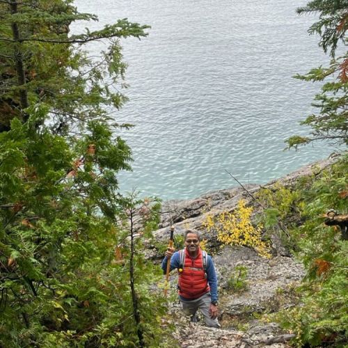 Book a private hike on the Bruce Trail with our certified Ontario Hike Leader.