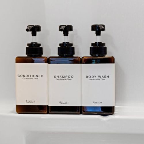 Enjoy complimentary premium toiletries to help you feel right at home.