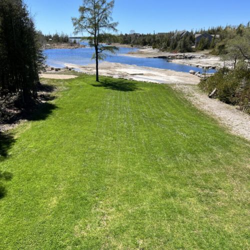 Enjoy the gorgeous waterfront with boat launch into Lake Huron.