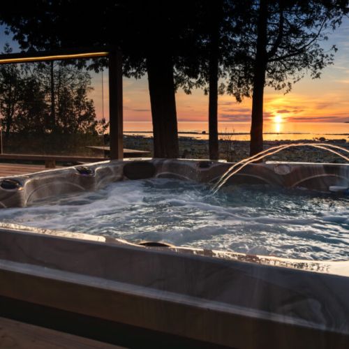 This is the perfect spot to relax and unwind with your family and friends in the evening, with a view of breathtaking sunsets.