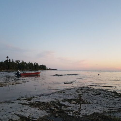 Beautiful Pike Bay is perfect for swimming, kayaking, and cycling.