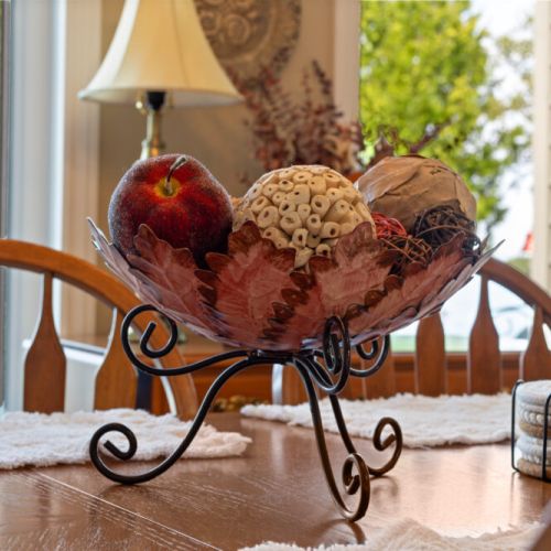 Thoughtful decorative touches add warmth and character to the dining area.