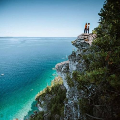 Enjoy hiking to the famous Lion's Head Lookout on The Bruce Trail.