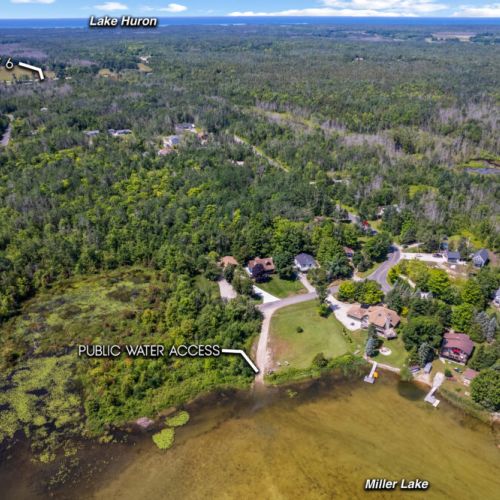 Perfectly situated across from Miller Lake in the heart of the Bruce Peninsula.
