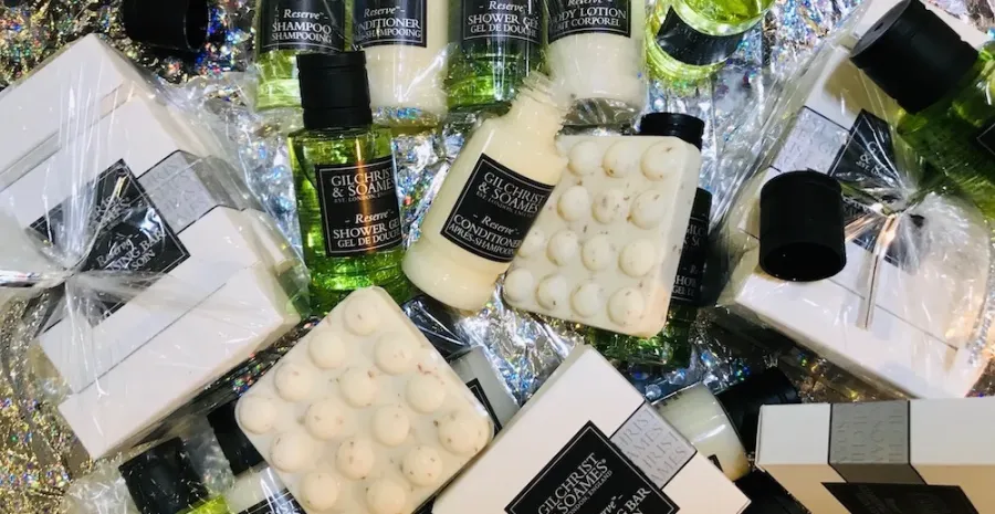 Vacation rental toiletries