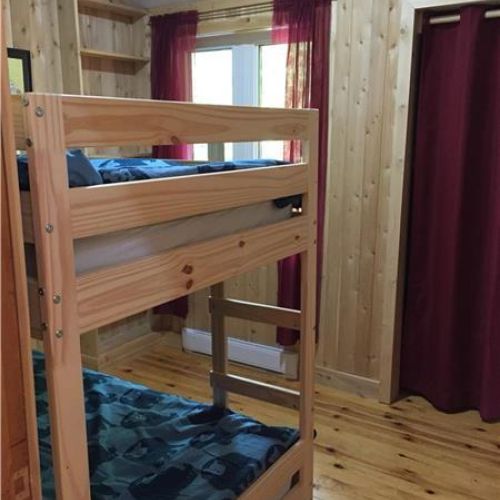 Bedroom 3: Fun and functional bunk room—perfect for families or groups.