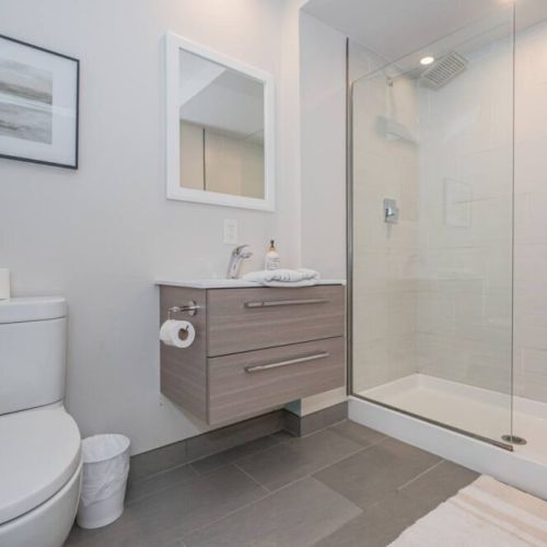 Master ensuite with walk-in shower.