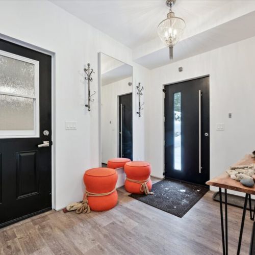 A welcoming entryway with thoughtful storage and a clean, modern feel that makes arrivals and departures easy and stress-free.