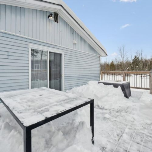 Private outdoor space with room to relax, dine, or enjoy fresh air year-round.