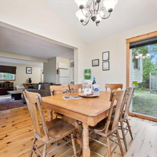 Bright dining space perfect for gathering and sharing meals