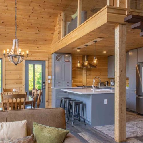 Entertain with ease in this seamless open-concept space.
