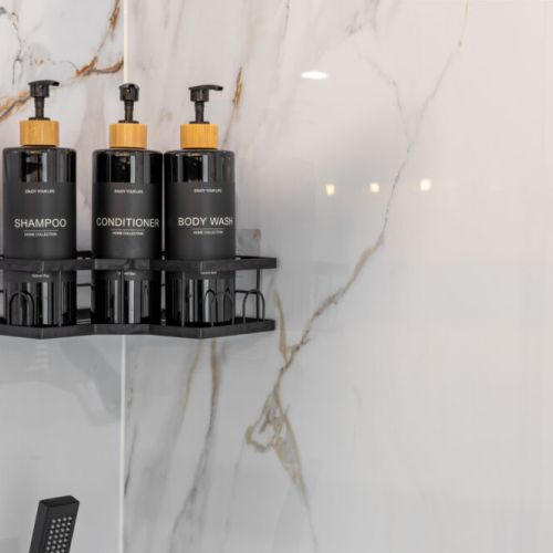 Refresh with premium shampoo, conditioner, and body wash provided for your stay.