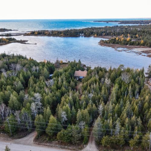 Larry's Lake from above.