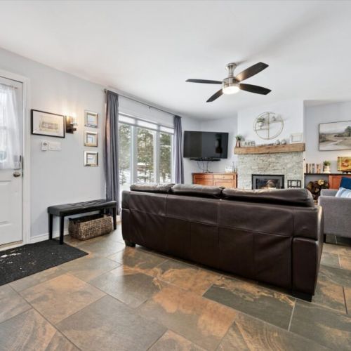 Spacious, open layout that keeps everyone connected — ideal for relaxing, games, or movie nights.