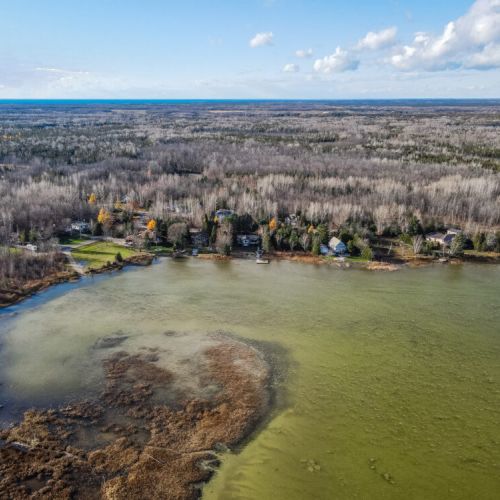The backyard seamlessly transitions into the ripples of Miller Lake, creating a unique and special connection with the water. Enjoy the luxury of stepping directly from your vacation home to the tranquil waterside.