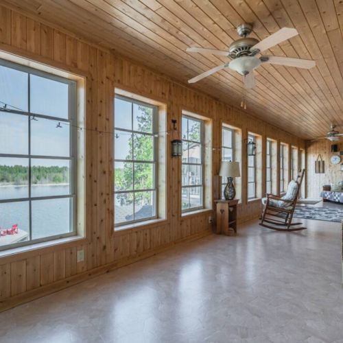 The large and gorgeous Peninsula Room with unbelievable views of Lake Huron.